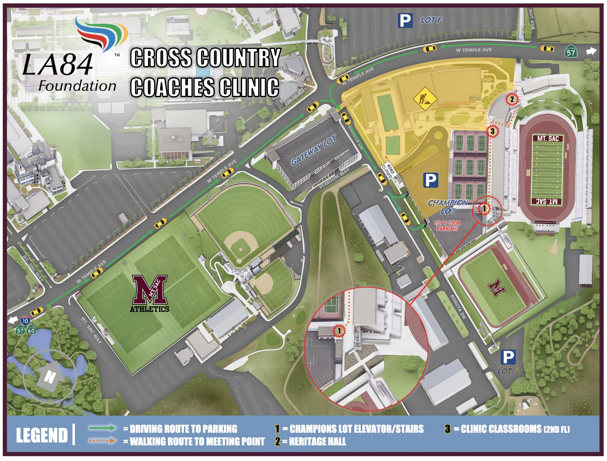 LA84 Foundation Cross Country Coaches Clinic